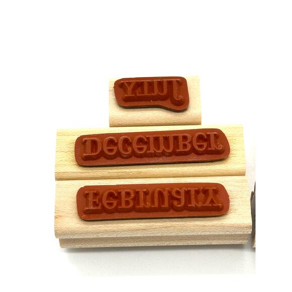 Stampin' Up! Full Calendar Rubber Rubber Stamps Months Double Mounted 114966 - Picture 6 of 11